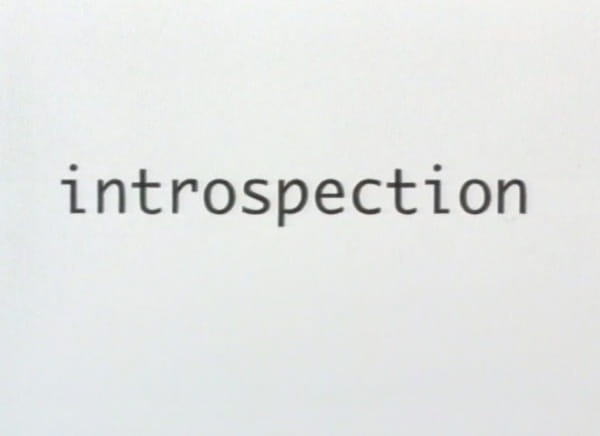 Poster Anime: Introspection