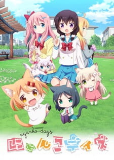 Poster Anime Nyanko Days