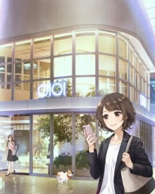 Poster Anime Neko ga Kureta Marui Shiawase