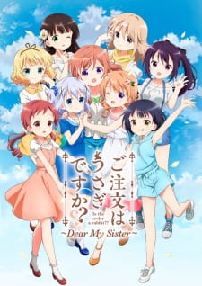 Poster Anime Gochuumon wa Usagi desu ka?? Dear My Sister
