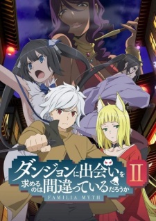 Poster Anime Dungeon ni Deai wo Motomeru no wa Machigatteiru Darou ka II: Past & Future
