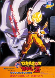 Poster Anime Dragon Ball Z Movie 06: Gekitotsu!! 100-oku Power no Senshi-tachi