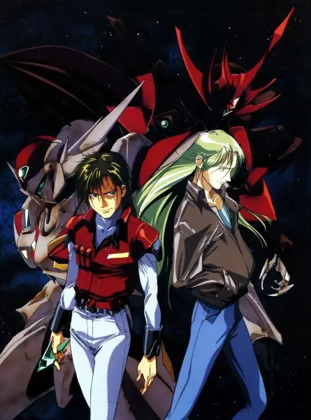 Poster Anime: Uchuu no Kishi Tekkaman Blade OVA: Twin Blood