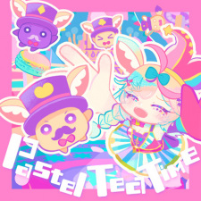 Poster Anime Pastel Tea Time