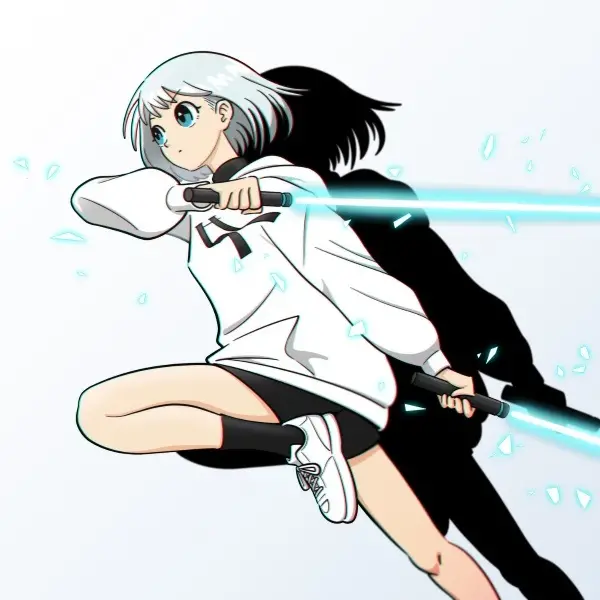 Poster Anime: Beam Sword de Kiretara Ii no ni