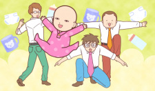 Poster Anime Akachan Honbuchou 3rd Season