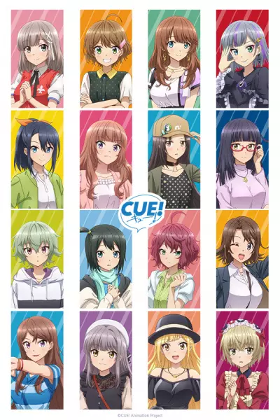 Poster Anime: Cue!