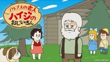 Gambar Anime Alps no Roujin Heidi no Ojii-san