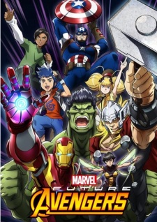 Poster Anime Marvel Future Avengers 2nd Season
