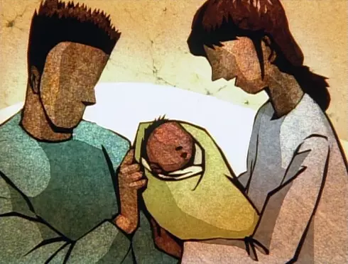 Poster Anime: Papa to Anata no Kageboushi