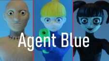 Poster Anime Agent Blue