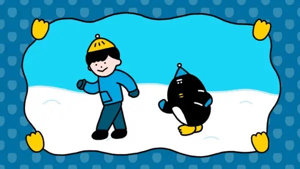 Poster Anime: Susume! Penguin Walk