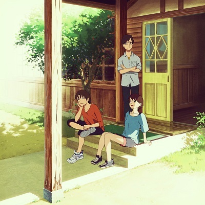 Poster Anime: Touhokutou, Juunana no Sora