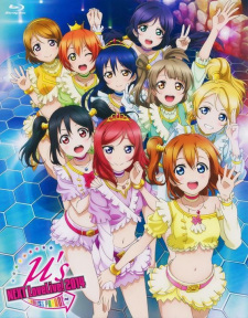 Poster Anime Love Live! School Idol Project: μ's →NEXT LoveLive! 2014 - Endless Parade Makuai Drama