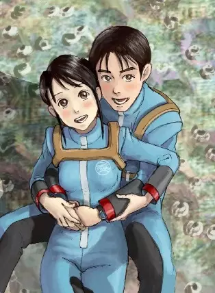 Poster Anime: Turquoise Blue Honeymoon