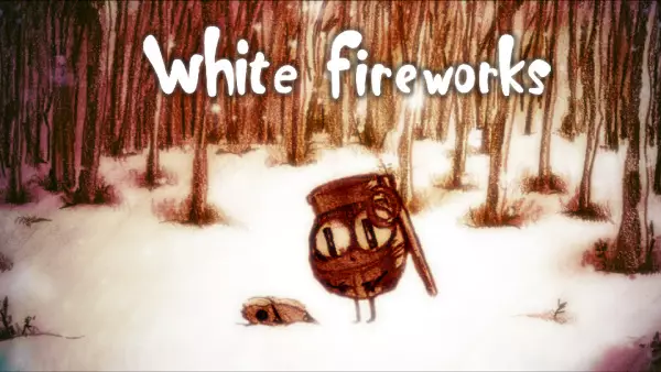 Gambar Anime: White Fireworks