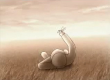 Poster Anime Last Song