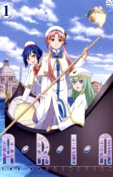 Poster Anime Aria the Origination: Sono Choppiri Himitsu no Basho ni...