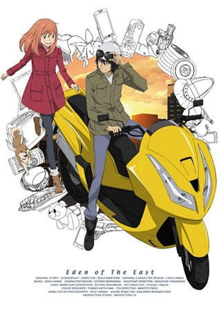 Poster Anime: Higashi no Eden: Air Communication