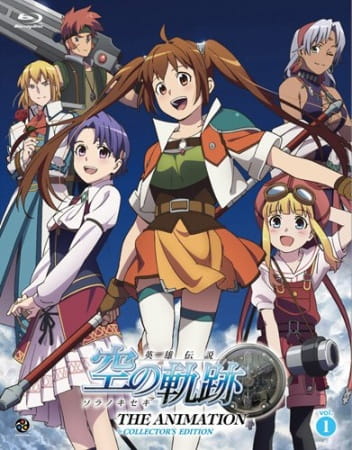 Poster Anime: Eiyuu Densetsu: Sora no Kiseki The Animation