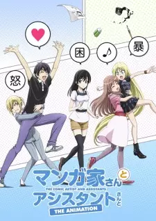 Gambar Anime Mangaka-san to Assistant-san to The Animation