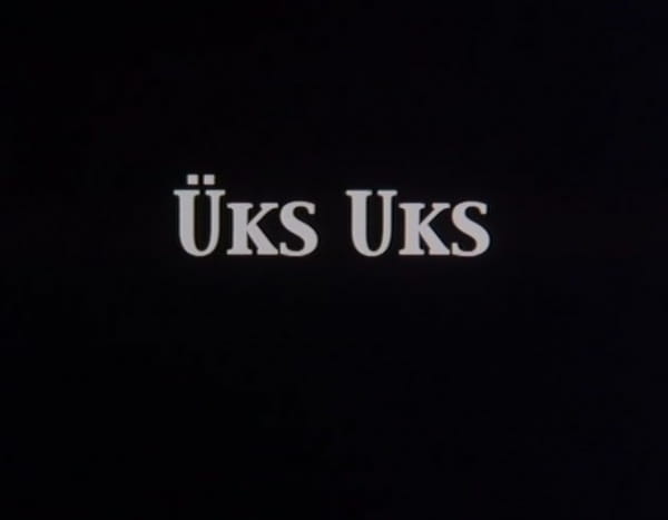 Poster Anime: Üks Uks
