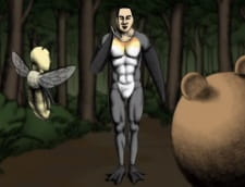 Poster Anime Mori no Andou