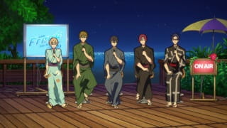 Poster Anime: Free! Take Your Marks: Character Butai Aisatsu