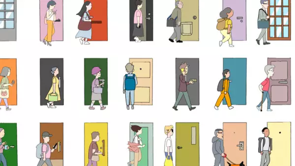 Poster Anime: Tsubame: Rainbow Version