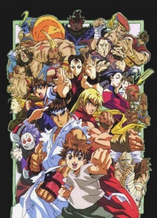 Poster Anime Street Fighter Zero The Animation