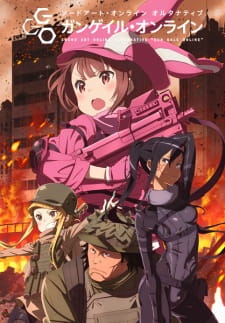 Poster Anime Sword Art Online Alternative: Gun Gale Online