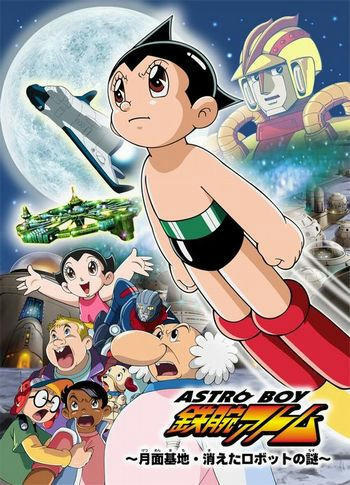 Anime Poster: Astro Boy: Tetsuwan Atom - Getsumen Kichi - Kieta Robot no Nazo