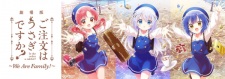 Poster Anime Gochuumon wa Usagi desu ka? Movie: We Are Family!