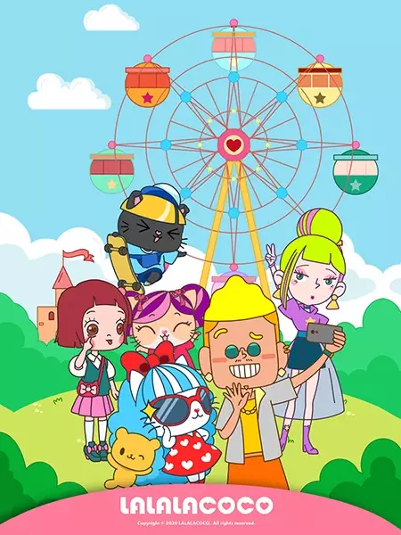 Poster Anime: Lalalacoco