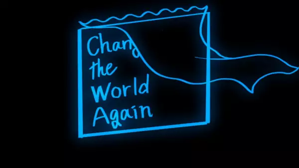 Poster Anime: Change the World Again