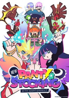 Poster Anime New Panty & Stocking with Garterbelt