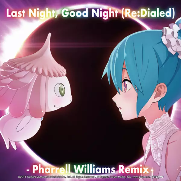 Poster Anime: Last Night, Good Night (Re:Dialed): Pharrell Williams Remix