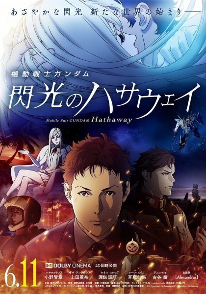 Poster Anime: Kidou Senshi Gundam: Senkou no Hathaway