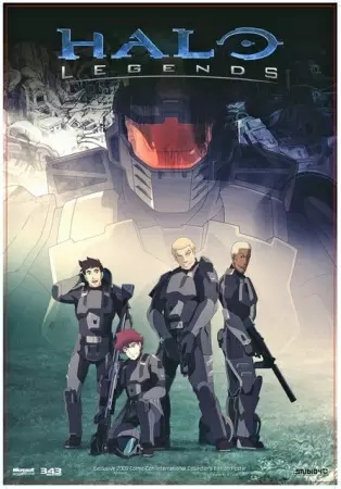 Poster Anime: Halo Legends