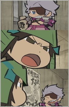 Poster Anime Mini Sengoku Basara: Chousokabe-kun to Mouri-kun