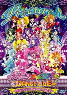 Poster Anime Precure All Stars DX the Dance Live♥: Miracle Dance Stage e Youkoso