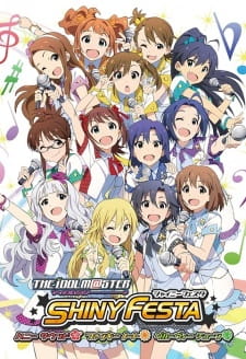 Poster Anime The iDOLM@STER Shiny Festa
