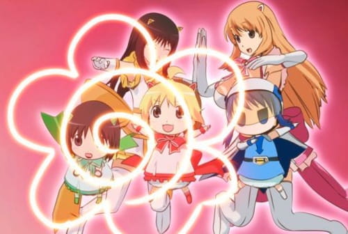 Poster Anime: Youchien Senshi: Hanamaru Girls