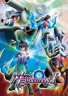 Poster Anime Pokemon XY: Mega Evolution