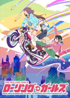 Poster Anime Rolling☆Girls