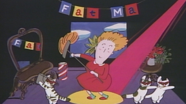 Anime Poster: Fat Ma Is Cleanin' the Room