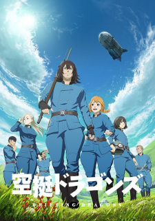 Poster Anime Kuutei Dragons