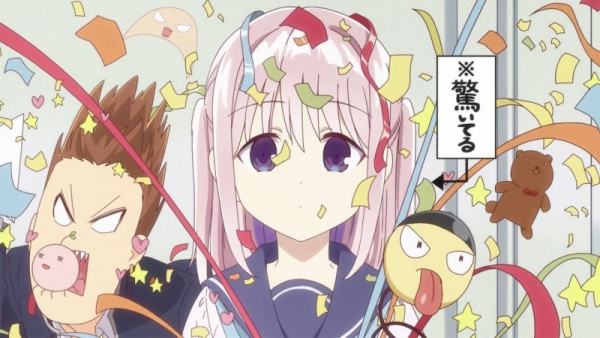 Anime Poster: Kao ni Denai Kashiwada-san to Kao ni Deru Oota-kun CM