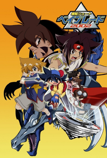 Poster Anime: Bakuten Shoot Beyblade 2002