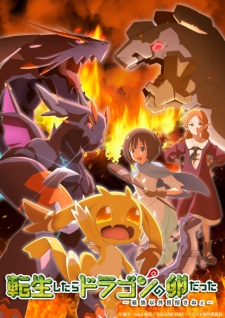Poster Anime Tensei shitara Dragon no Tamago datta